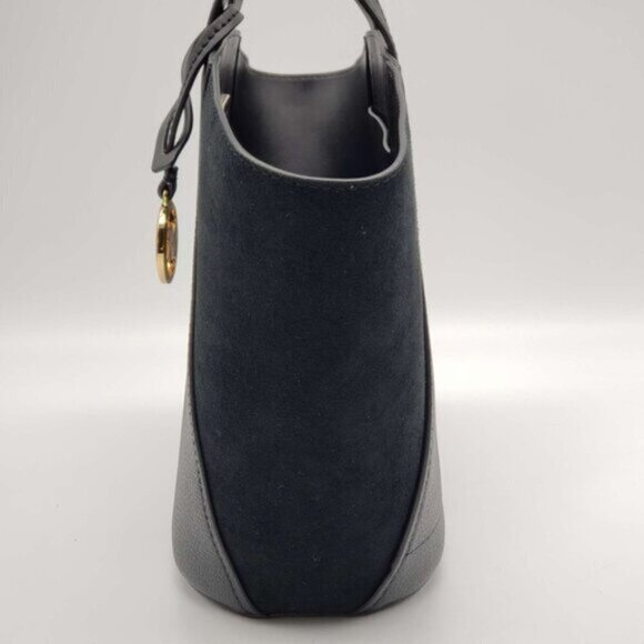 Michael Kors Portia Black Leather Tote Bag 65-083025 - Picture 3 of 11